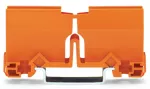 Adapter montażowy seria 773 - 2,5 mm² / 4 mm² / 6 mm², pomarańczowy