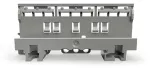 Adapter montażowy do zastosowań Ex Seria 221 - 6 mm², jasnoszary