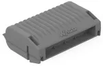 Gelbox; Odgałęźnik; do przewodów instalacyjnych; z żelem; seria 221; Złączki maks. 6 mm²; bez złączek instalacyjnych; wielkość 3; szara