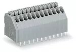 Złączka do płytek drukowanych przycisk 0,5 mm² RM 2,5 mm 2-bieg, szara 250-302