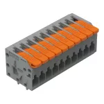 Złączka do płytek drukowanych dźwignia 1,5 mm² RM 3,5 mm 10-bieg, szara 2601-1110