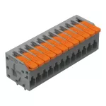 Złączka do płytek drukowanych dźwignia 1,5 mm² RM 3,5 mm 12-bieg, szara 2601-1112