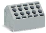 2-przew złączka do płytek drukowanych 1,5 mm² RM 5 mm 3-bieg, szara 816-103