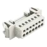 Wtyk 1-przewodowy CAGE CLAMP®, jasnoszary