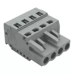1-przewodowe gniazdo CAGE CLAMP®, szara 231-104/026-000