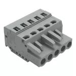1-przewodowe gniazdo CAGE CLAMP®, szara 231-105/026-000