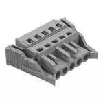 1-przewodowe gniazdo CAGE CLAMP®, szara 231-105/037-000