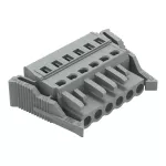 1-przewodowe gniazdo CAGE CLAMP®, szara 231-106/037-000