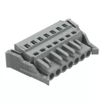 1-przewodowe gniazdo CAGE CLAMP®, szara 231-107/037-000