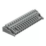 1-przewodowe gniazdo CAGE CLAMP®, szara 231-115/037-000