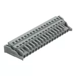 1-przewodowe gniazdo CAGE CLAMP®, szara 231-117/037-000