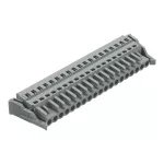 1-przewodowe gniazdo CAGE CLAMP®, szara 231-119/037-000