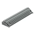 1-przewodowe gniazdo CAGE CLAMP®, szara 231-121/037-000