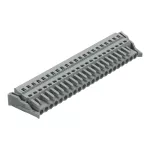 1-przewodowe gniazdo CAGE CLAMP®, szara 231-122/037-000