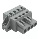 1-przewodowe gniazdo CAGE CLAMP®, szara 231-104/031-000
