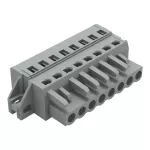 1-przewodowe gniazdo CAGE CLAMP®, szara 231-108/031-000