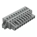 1-przewodowe gniazdo CAGE CLAMP®, szara 231-110/031-000