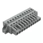 1-przewodowe gniazdo CAGE CLAMP®, szara 231-111/031-000