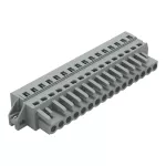 1-przewodowe gniazdo CAGE CLAMP®, szara 231-116/031-000