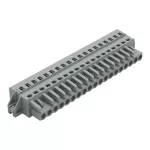 1-przewodowe gniazdo CAGE CLAMP®, szara 231-119/031-000