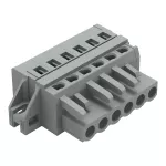 1-przewodowe gniazdo CAGE CLAMP®, szara 231-106/027-000