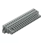 1-przewodowe gniazdo CAGE CLAMP®, szara 231-119/027-000
