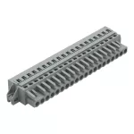 1-przewodowe gniazdo CAGE CLAMP®, szara 231-120/027-000