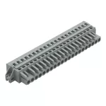 1-przewodowe gniazdo CAGE CLAMP®, szara 231-121/027-000