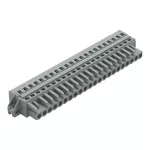 1-przewodowe gniazdo CAGE CLAMP®, szara 231-122/027-000