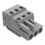 1-przewodowe gniazdo CAGE CLAMP®, szara 231-103/102-000