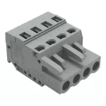 1-przewodowe gniazdo CAGE CLAMP®, szara 231-104/102-000