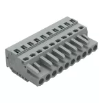 1-przewodowe gniazdo CAGE CLAMP®, szara 231-110/102-000