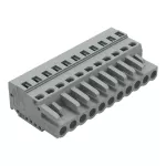 1-przewodowe gniazdo CAGE CLAMP®, szara 231-111/102-000