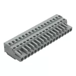 1-przewodowe gniazdo CAGE CLAMP®, szara 231-117/102-000