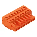 1-przewodowe gniazdo CAGE CLAMP®, pomarańczowa 231-308/026-000