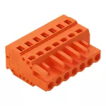 1-przewodowe gniazdo CAGE CLAMP®, pomarańczowa 231-307/026-000