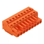 1-przewodowe gniazdo CAGE CLAMP®, pomarańczowa 231-309/026-000