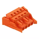1-przewodowe gniazdo CAGE CLAMP®, pomarańczowa 231-304/037-000
