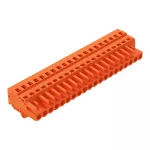1-przewodowe gniazdo CAGE CLAMP®, pomarańczowa 231-320/008-000