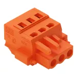1-przewodowe gniazdo CAGE CLAMP®, pomarańczowa 231-303/107-000