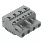 1-przewodowe gniazdo CAGE CLAMP®, szara 231-204/026-000