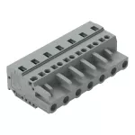 1-przewodowe gniazdo CAGE CLAMP®, szara 231-207/026-000