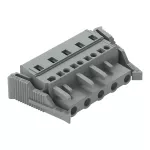 1-przewodowe gniazdo CAGE CLAMP®, szara 231-205/037-000