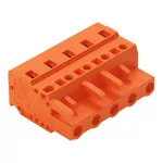 1-przewodowe gniazdo CAGE CLAMP®, pomarańczowa 231-705/026-000