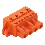 1-przewodowe gniazdo CAGE CLAMP®, pomarańczowa 231-704/031-000