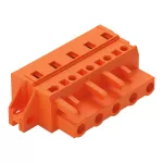 1-przewodowe gniazdo CAGE CLAMP®, pomarańczowa 231-705/031-000