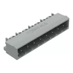 Wtyk THT Pin lutowniczy 1,0 x 1,0 mm konstrukcja kątowa, szary 231-438/001-000