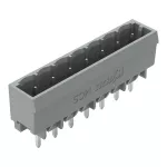Wtyk THT Pin lutowniczy 1,0 x 1,0 mm konstrukcja prosta, szary 231-137/001-000