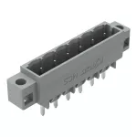 Wtyk THT Pin lutowniczy 1,0 x 1,0 mm konstrukcja prosta, szary 231-136/040-000