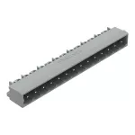 Wtyk THT Pin lutowniczy 1,2 x 1,2 mm konstrukcja kątowa, szary 231-474/001-000